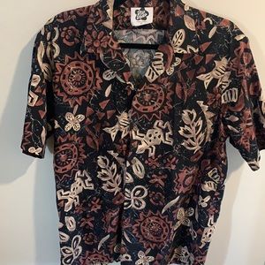 Men’s Hawaiian Short Sleeve button down shirt